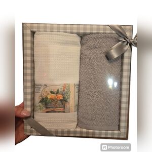 NIAB Fushia Plaid Kitchen Towels